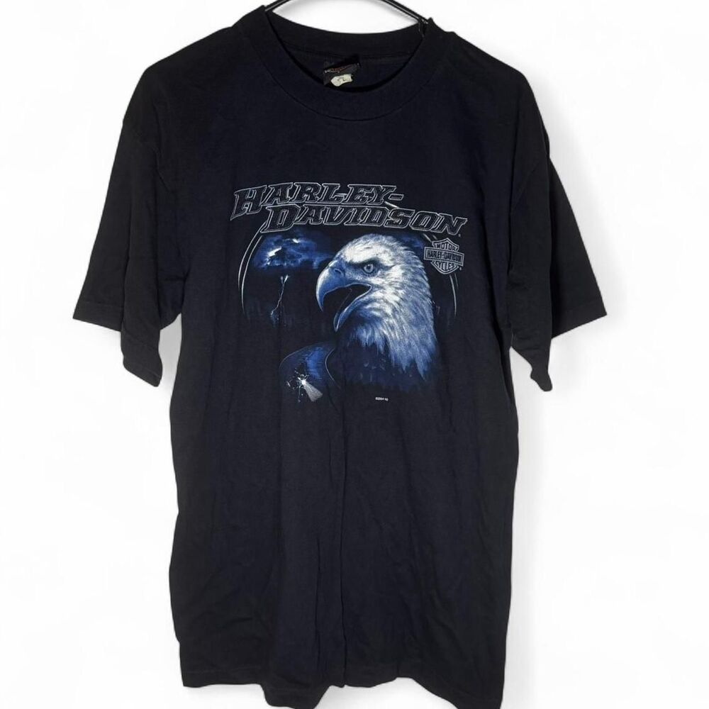 VTG Harley Davidson 2004 Large Eagle Short Sleeve T-Shirt WV